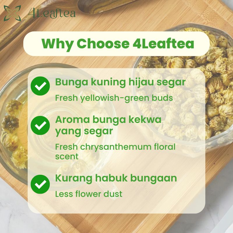 4Leaftea Royal Bloom Baby Chrysanthemum Flower Tea