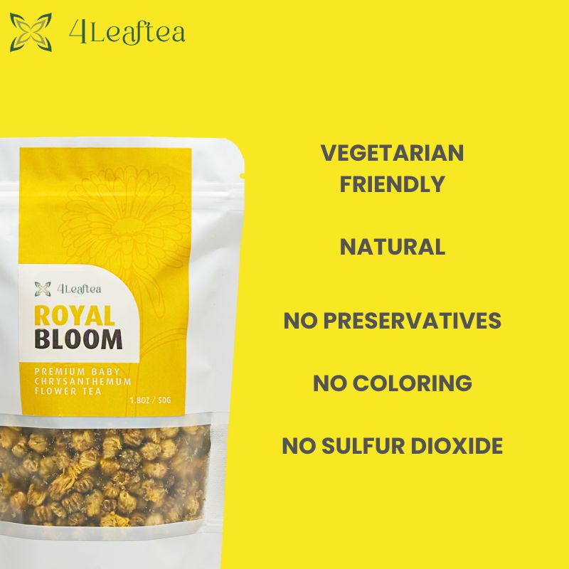 4Leaftea Royal Bloom Baby Chrysanthemum Flower Tea