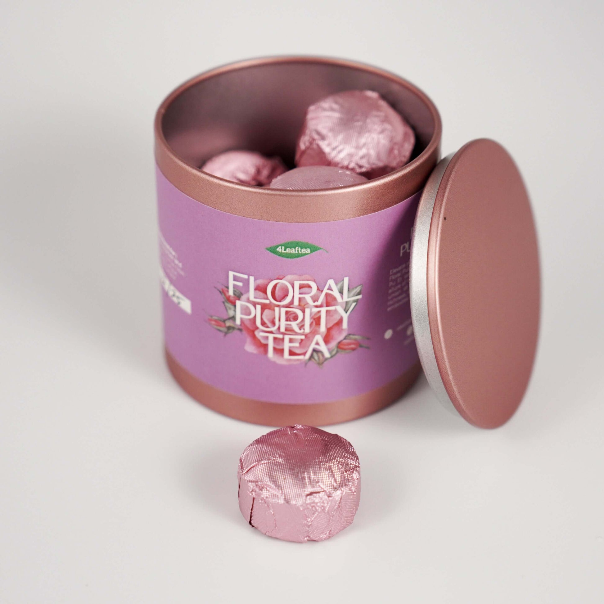 4Leaftea Floral Purity Rose Pu Er Tea Ball 14s